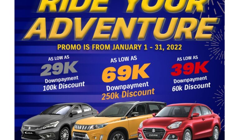 SuzukiPH kicks off the New Year with Ride Your Adventure Promo