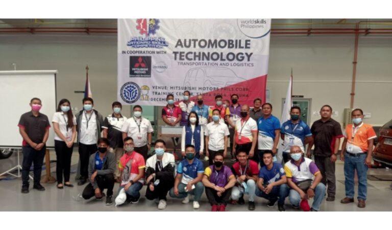 TESDA and MitsubishiPH announce 2021 Philippine National Skills Competition Winners