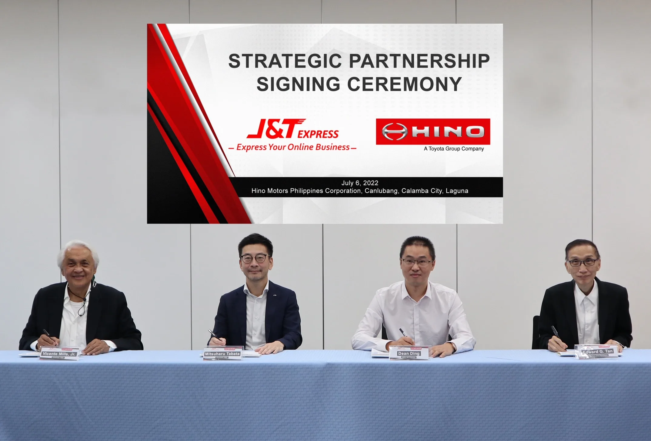 HinoPH continues to be the trusted partner of J&T Express