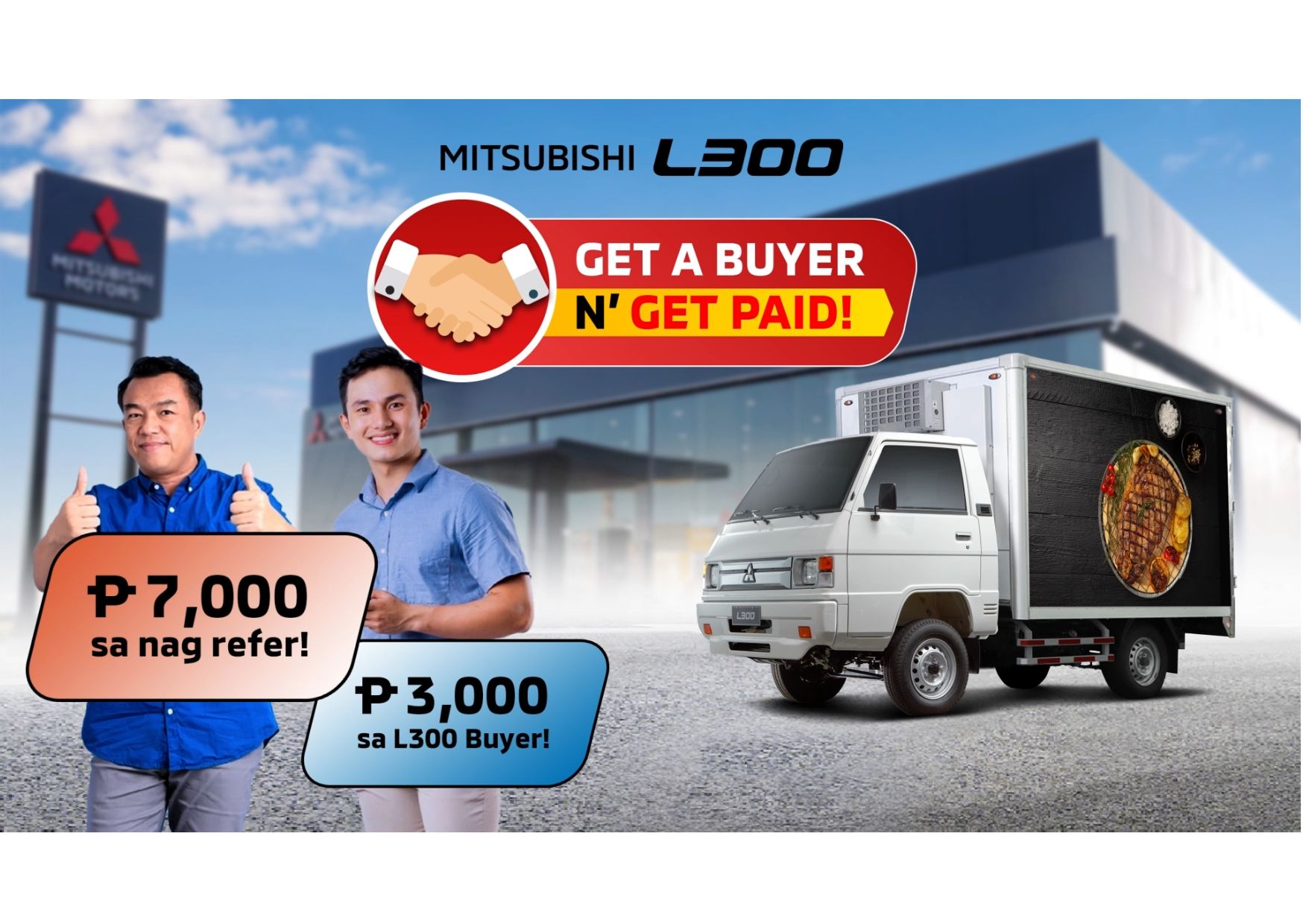 L300 Referral program exclusive for Mitsubishi customers