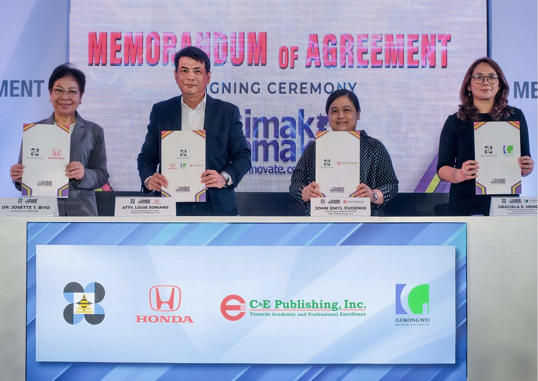 HondaPH Partners With DOST In Enabling Young Filipino Innovators