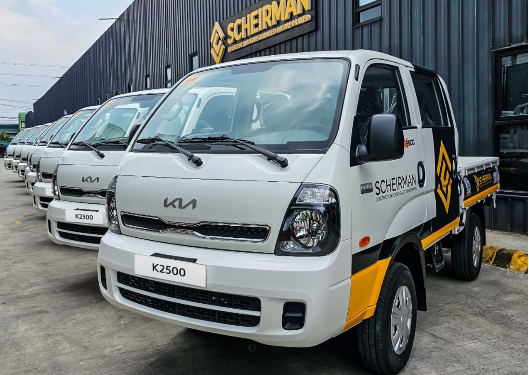 Scheirman Construction chooses the heavy-duty Kia K2500 4×4