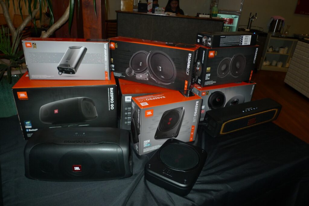 JBL and Infinity car audio stage a Philippine comeback