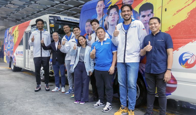 Toyota is the official mobility partner of Gilas Pilipinas for the 2023 FIBA Basketball World Cup