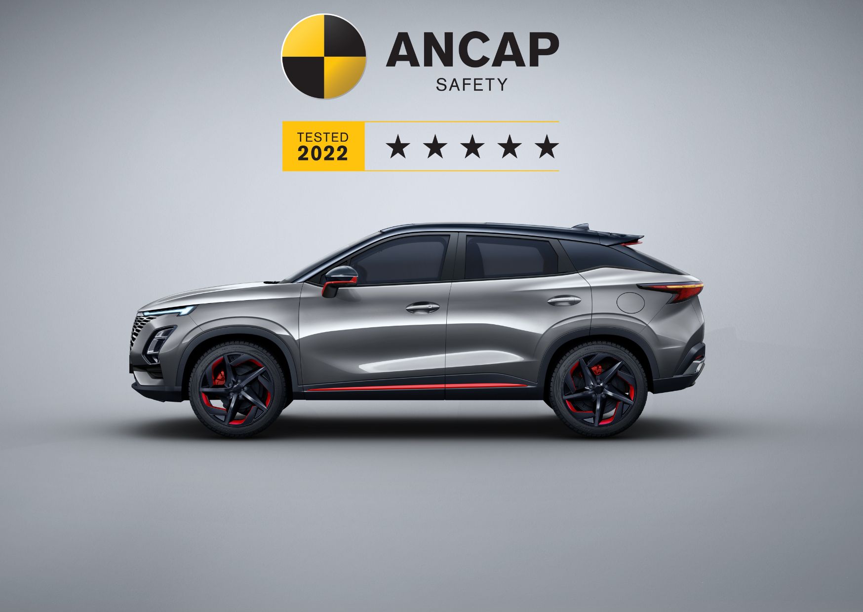 OMODA 5 rated Five-stars by ANCAP