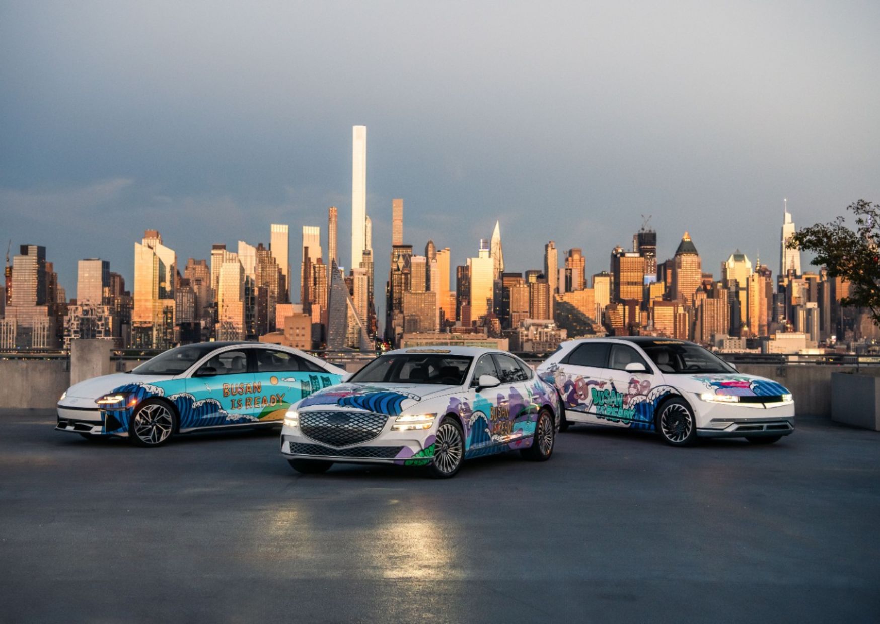Hyundai showcases Art Cars in New York to support Busan’s 2030 World Expo bid