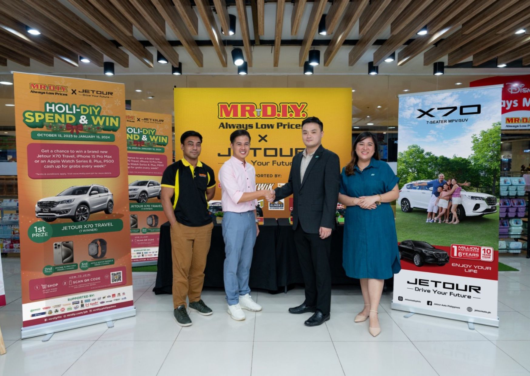 JETOUR and MR.DIY partner up to liven the Holiday Season