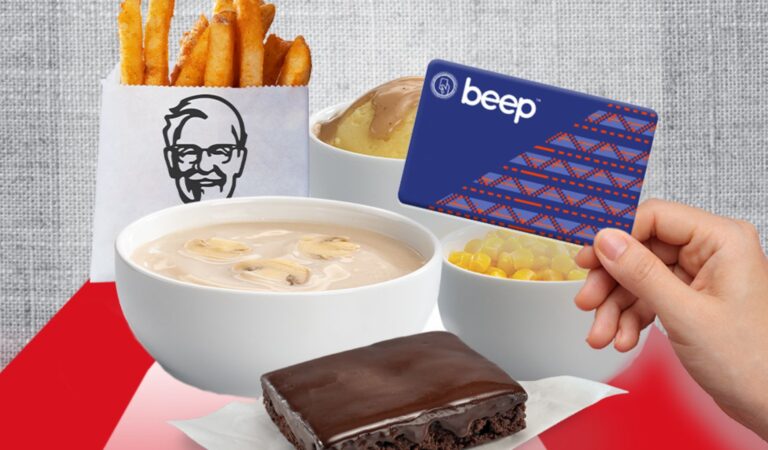 beep™ cardholders to enjoy complimentary KFC sides and desserts