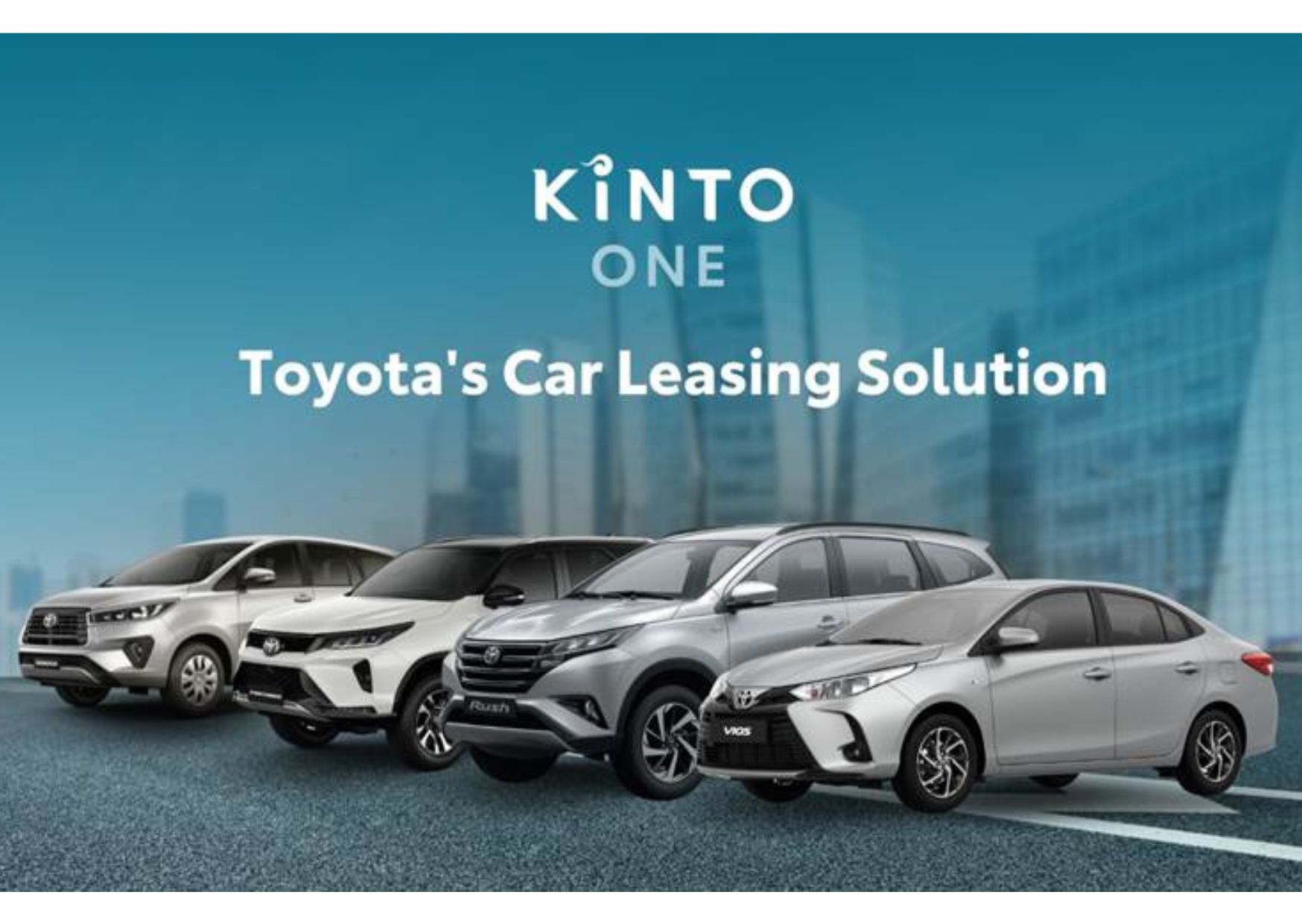 Experience hassle-free vehicle usership with KINTO One – Toyota‘s Car Leasing solution