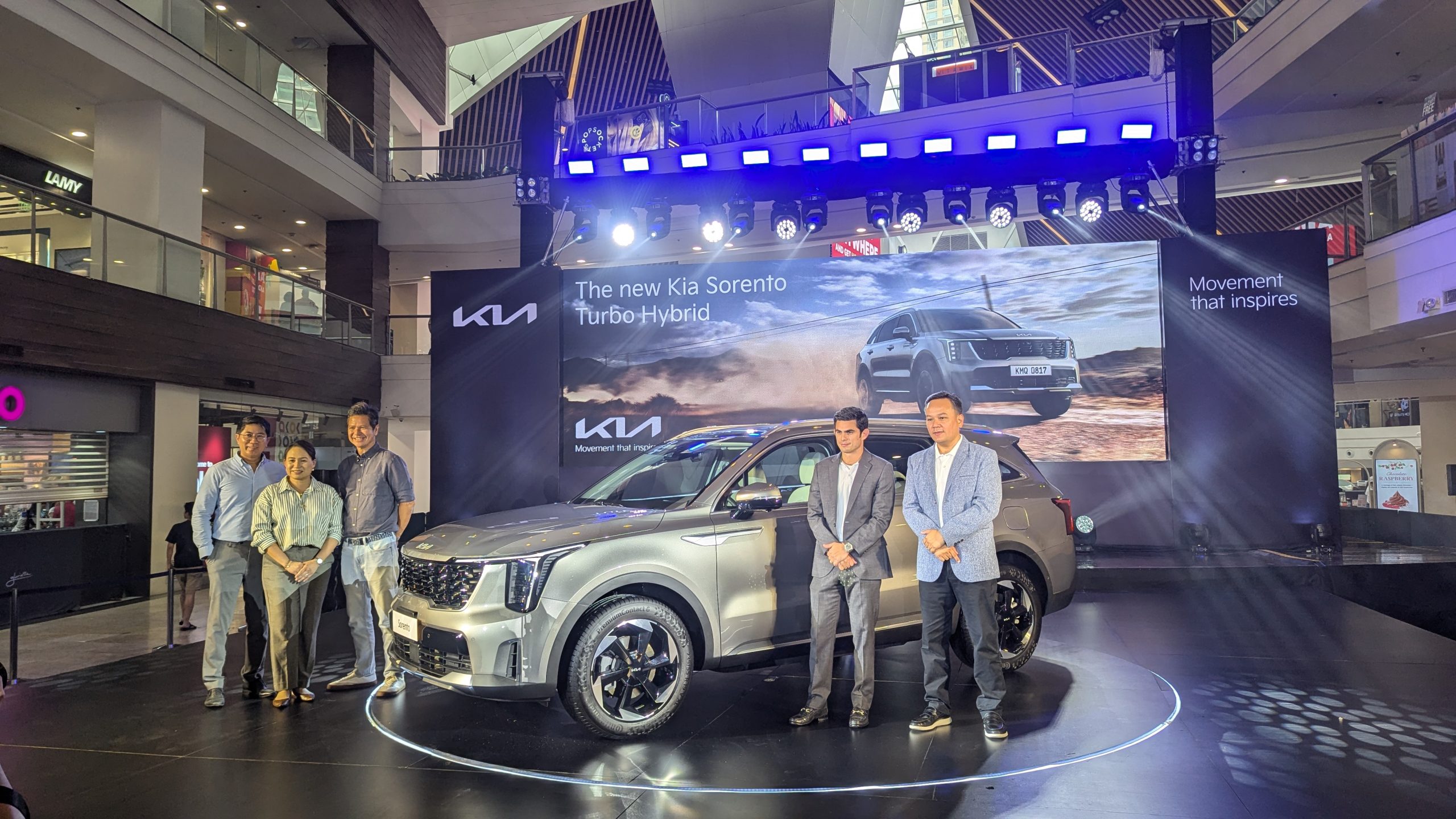 The new Kia Sorento Turbo Hybrid