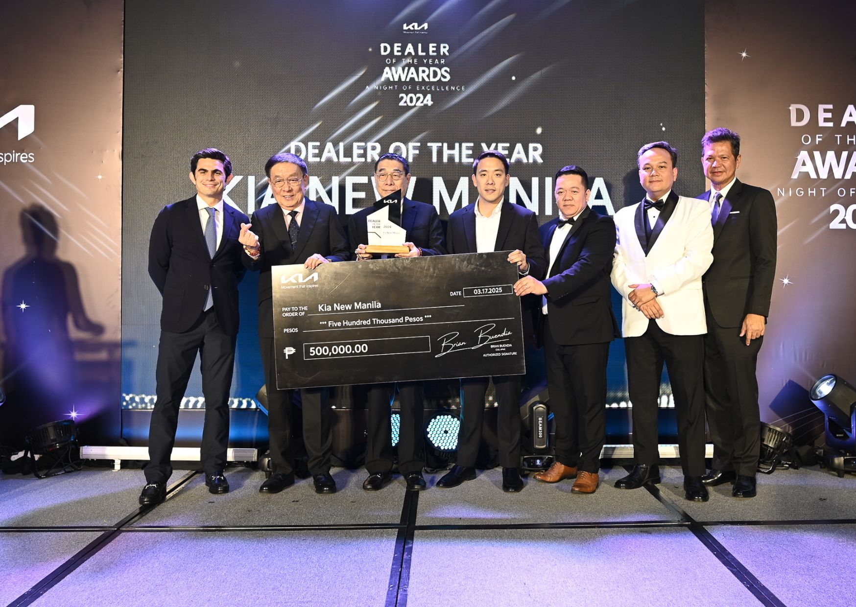 KiaPH honors top dealerships at 2024 Dealer of the Year Award