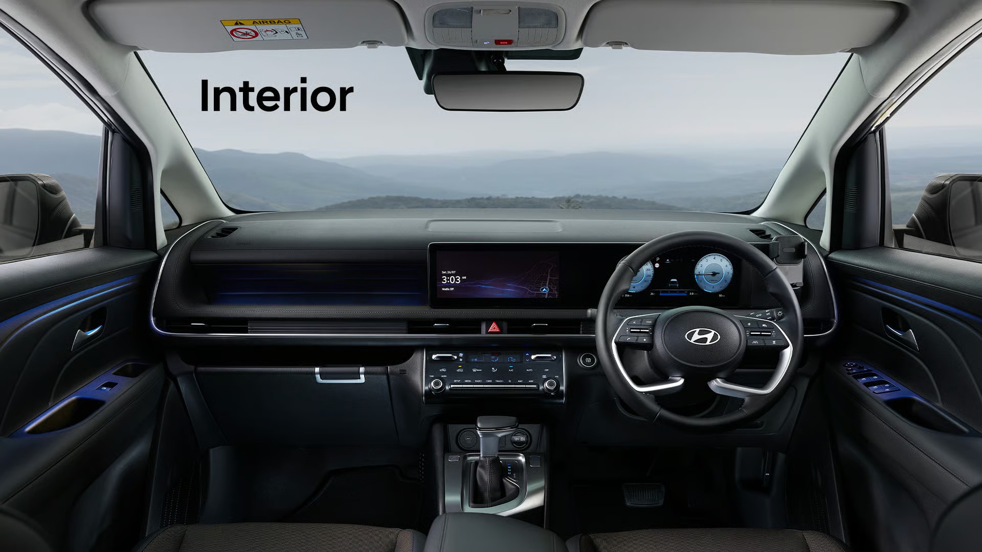 refreshed Hyundai stargazer Interior and dahsvoard