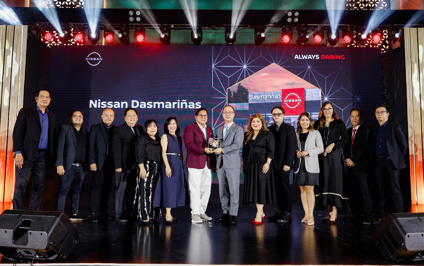 Nissan Dasmarinas recognized as Nissan Dealers of the Year for the Provincial Category