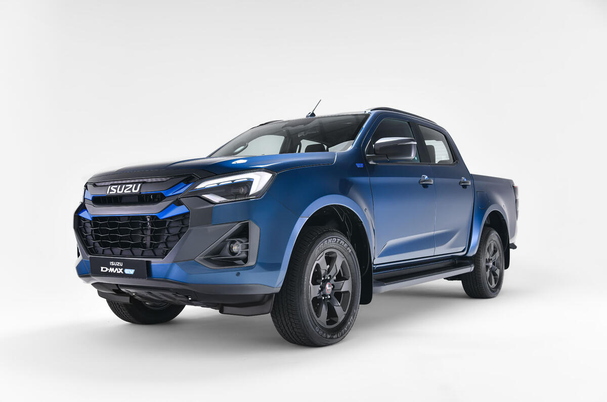 Isuzu D-Max EV front left view