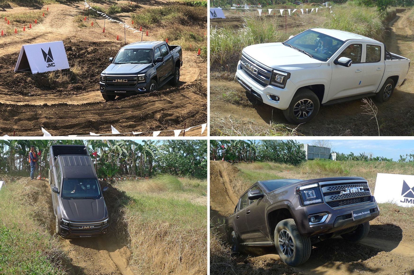 JMC Grand Avenue and Vigus go off-roading in Batangas