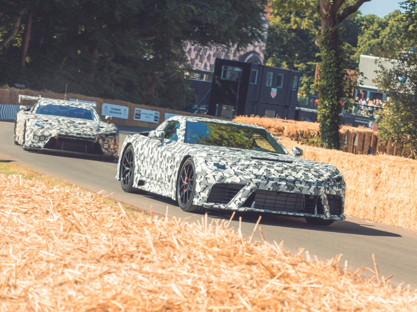 Lexus secret model at Goodwood