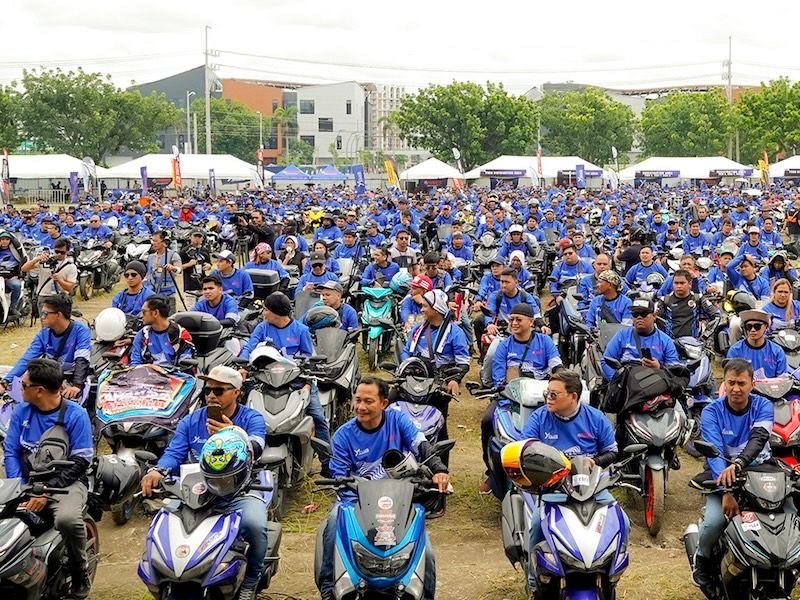 Motorcycle riders convension
