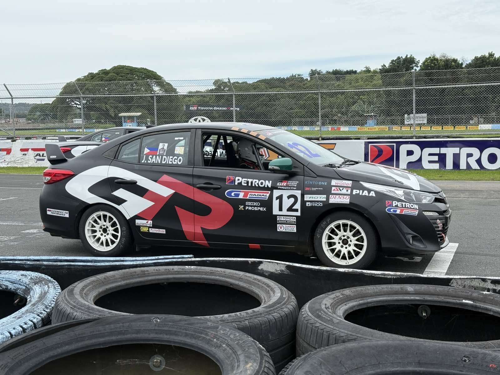 Toyota Gazoo Racing Philippines #12 John Rey San Diego