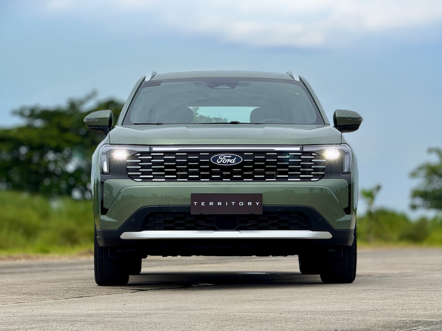 2026 Ford Territory Hybrid front static