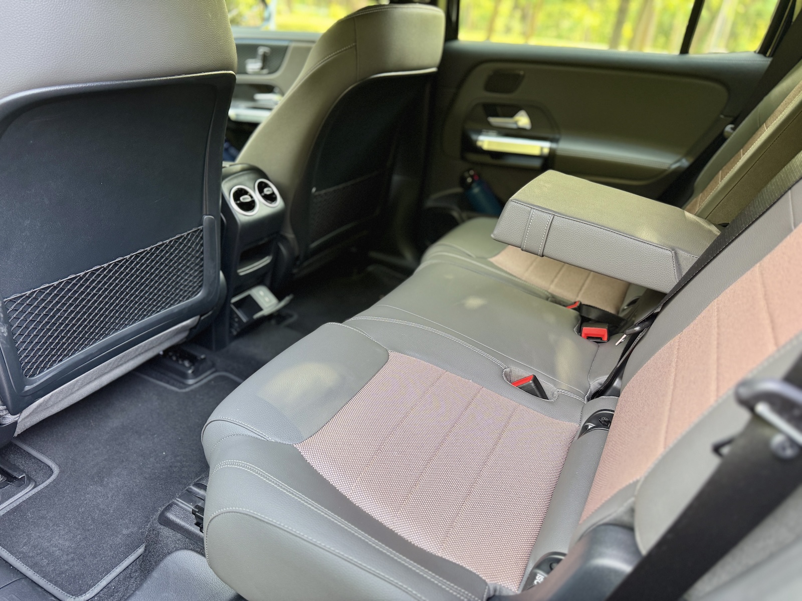 Mercedes-Benz EQB 250 Review second row seats