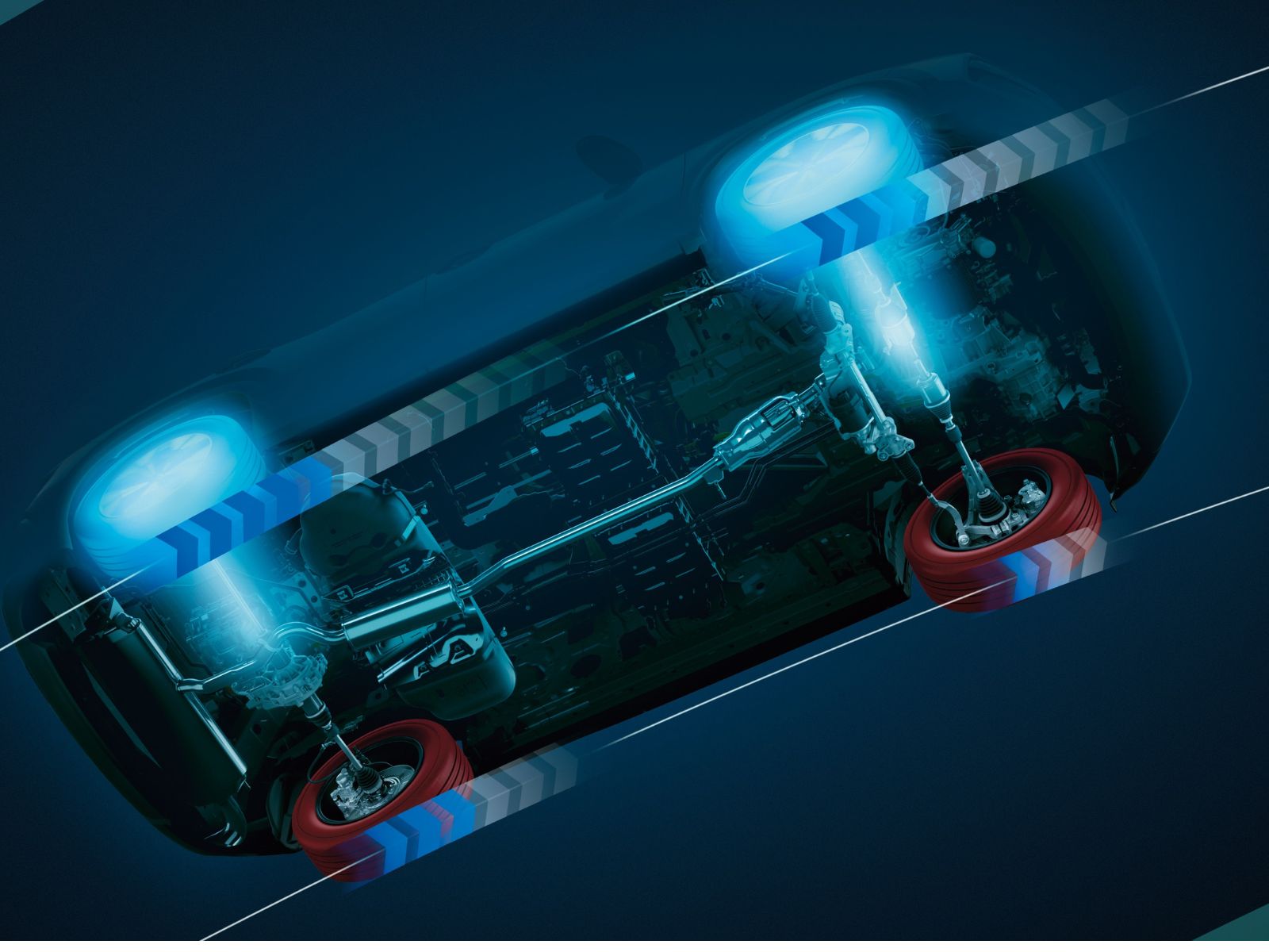 Nissan X-Trail NISMO hybrid four wheel drive system