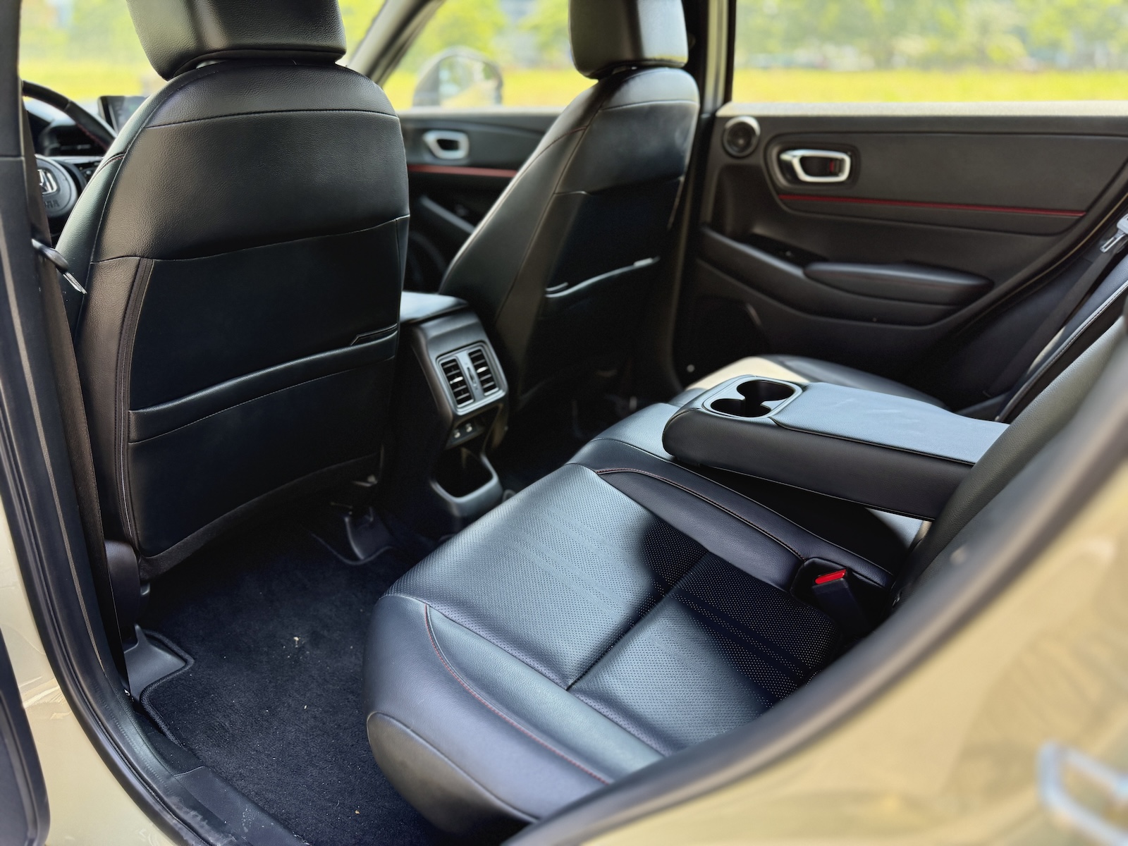 Honda HR-V Hybrid rear seats
