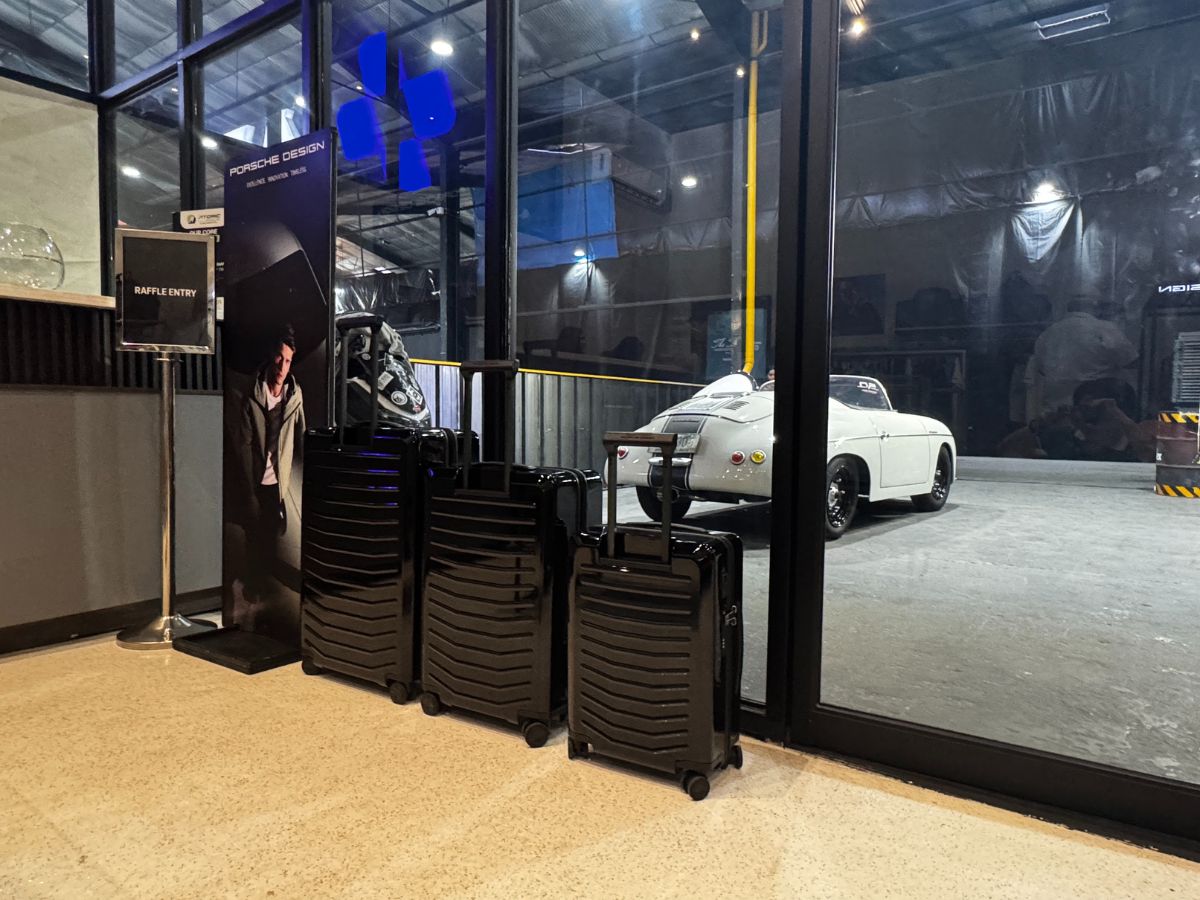 Porsche Design Manila travel luggage
