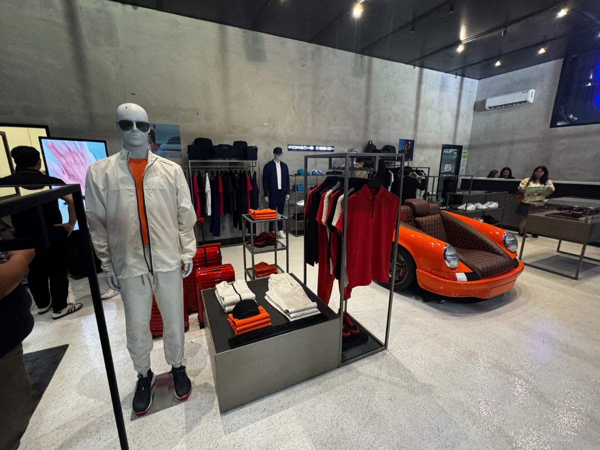 Porsche Design Manila lounge