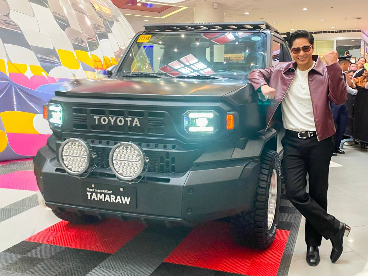 Toyota Tamaraw and Coco martin