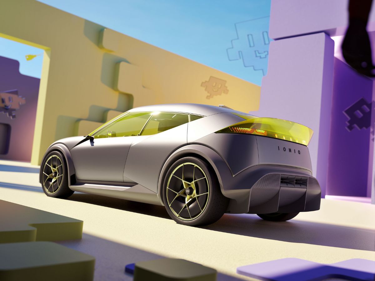 Hyundai Concept Three back