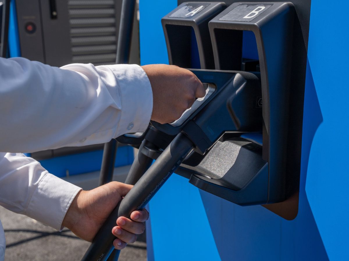 V-Green EV charging unit