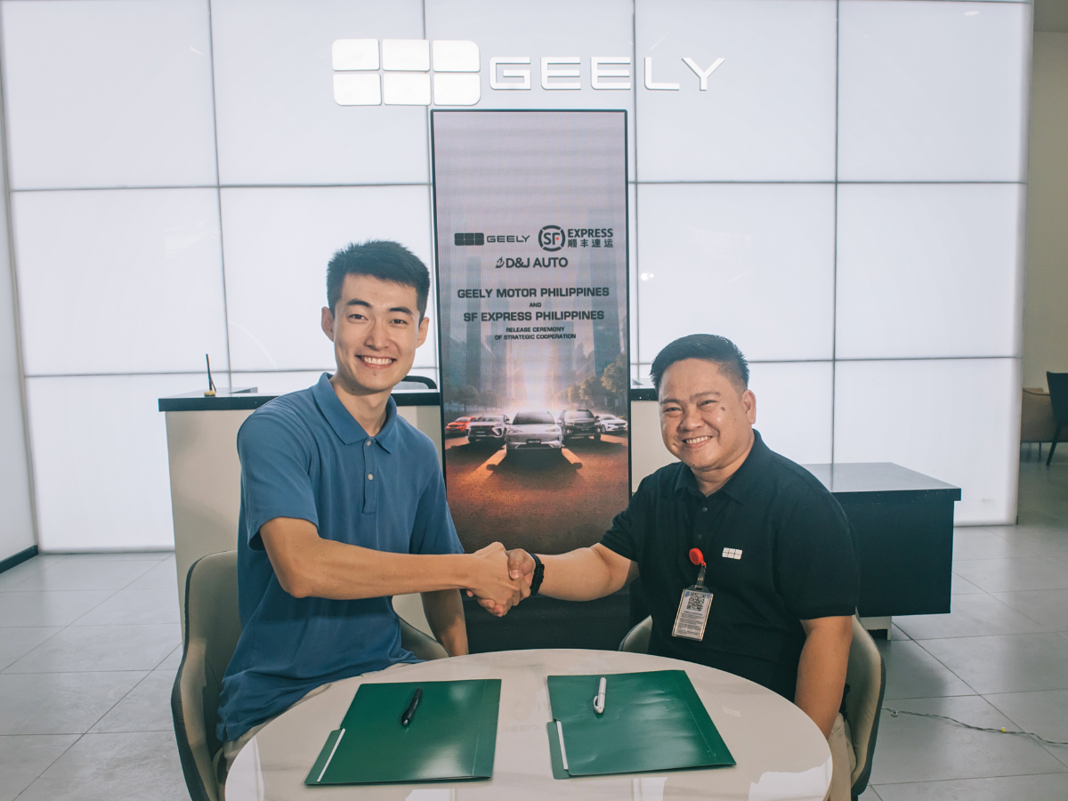 Geely PH and SF Philippines partnership