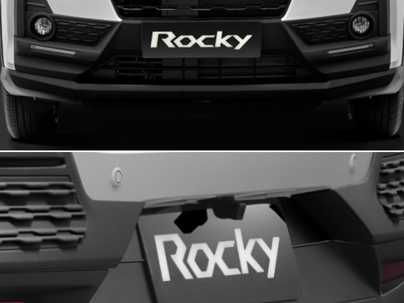 Refreshed Daihatsu Rocky grille