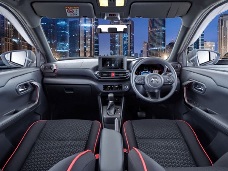 Refreshed Daihatsu Rocky interior