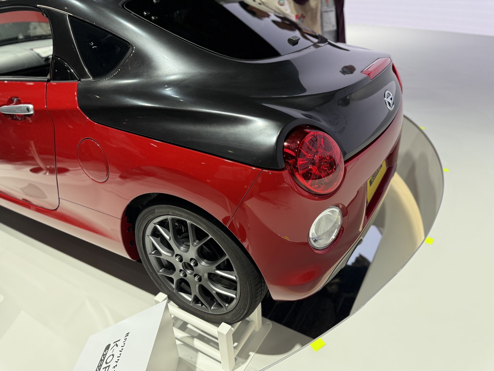 Daihatsu K-Open rear trunk
