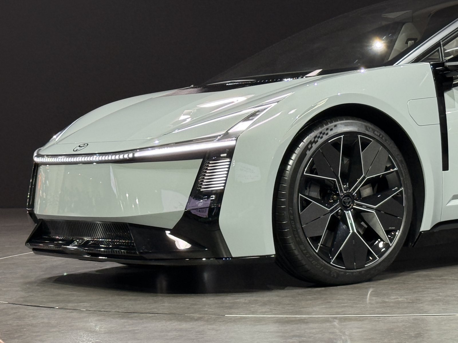 Toyota Corolla Concept left front fascia