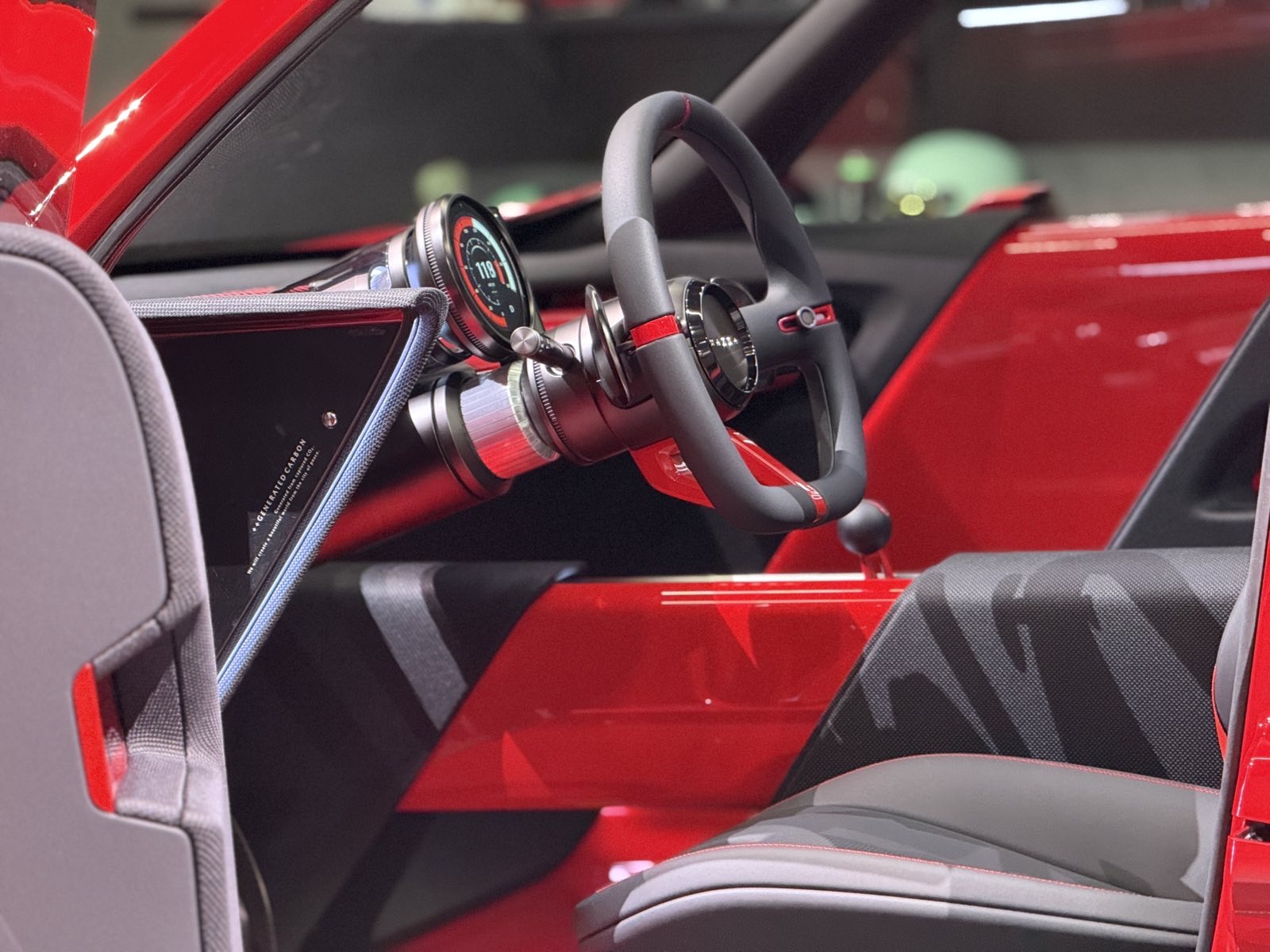 Mazda Vision X-Compact cockpit