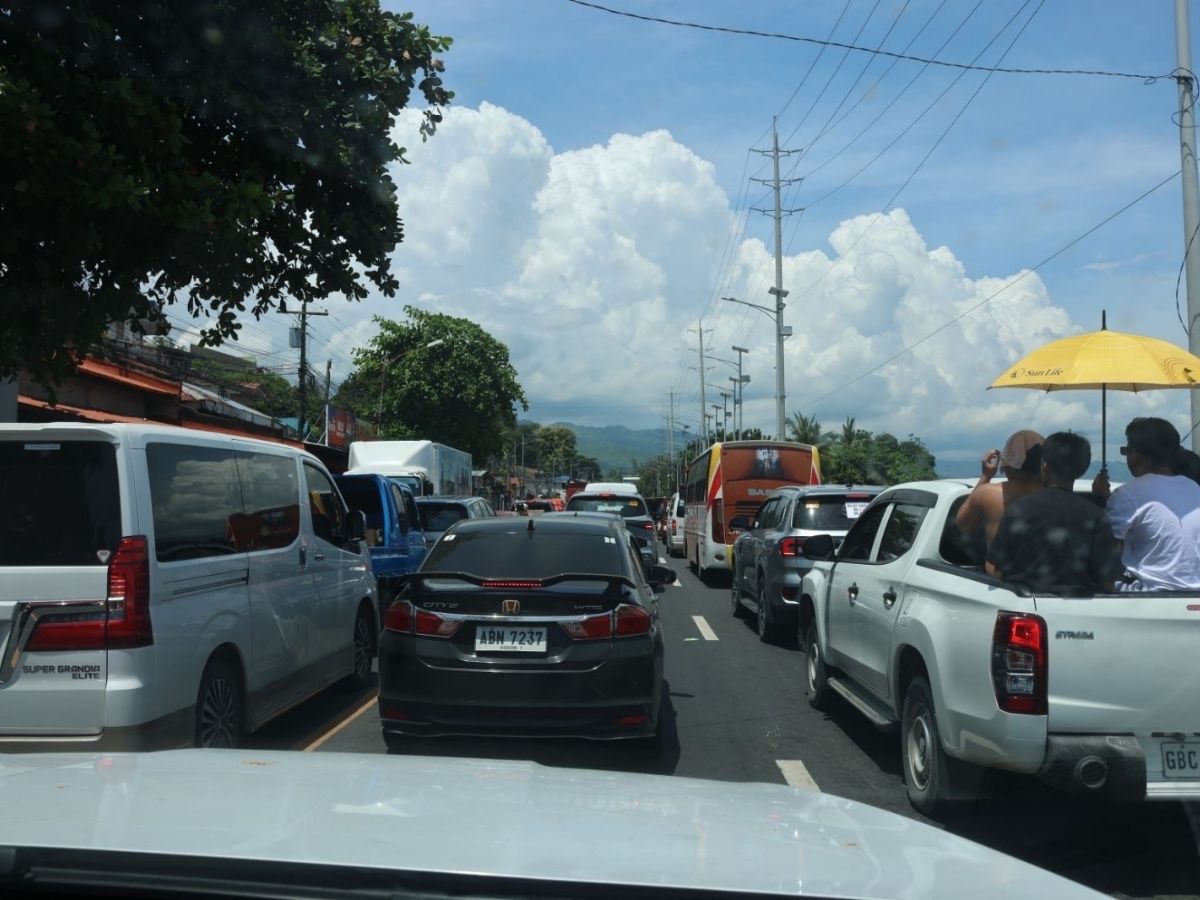 Cebu traffic jam