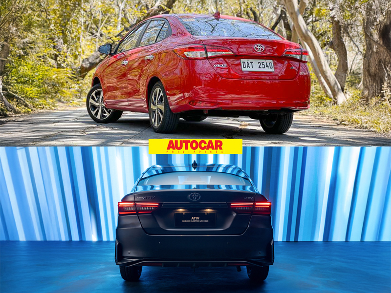 Toyota Ativ vs Vios: What are the differences? back