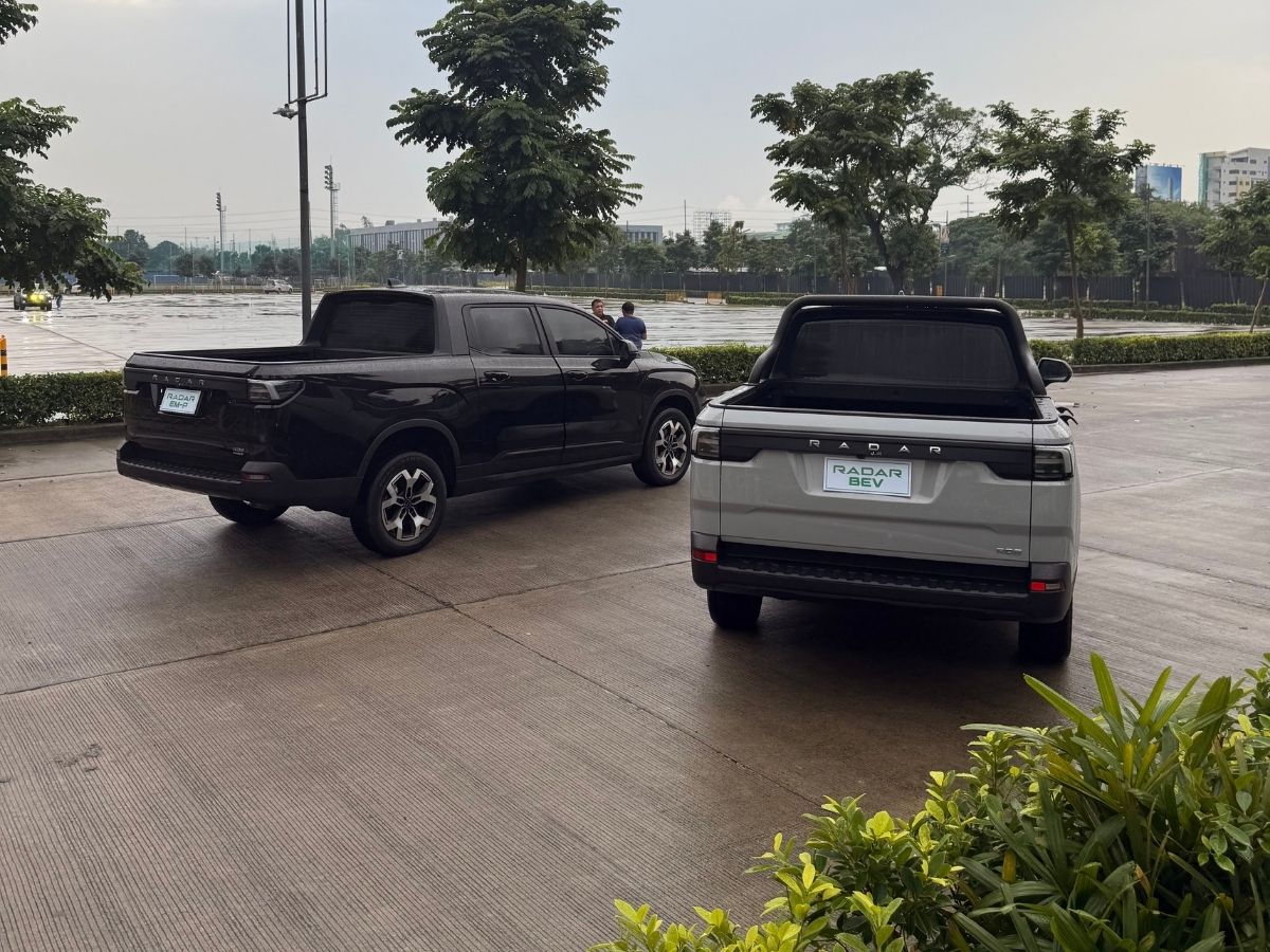 Radar RD6 EM-P and Radar RD6 Econ back