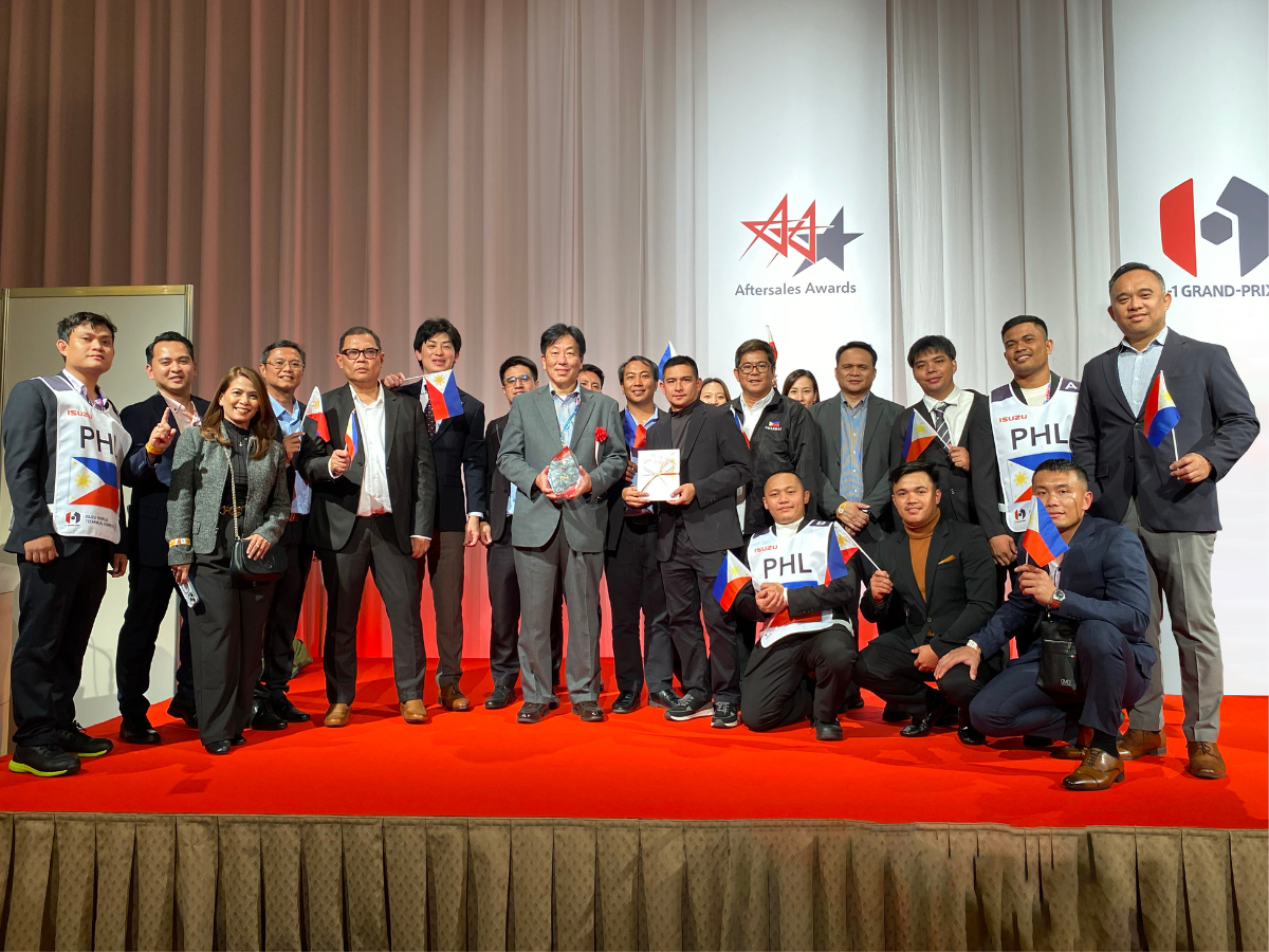 Isuzu earns another Triple Star Award for aftersales service