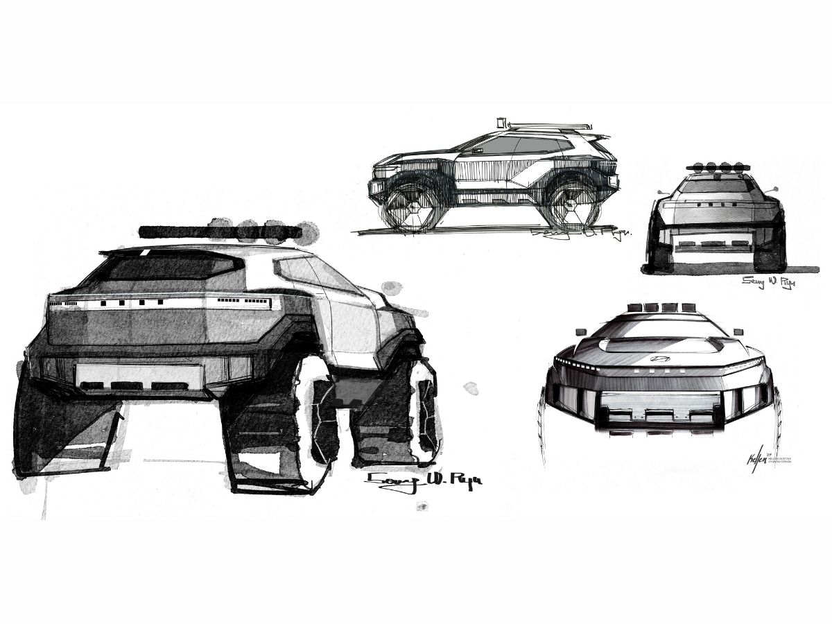 Hyundai Crater Concept sketch