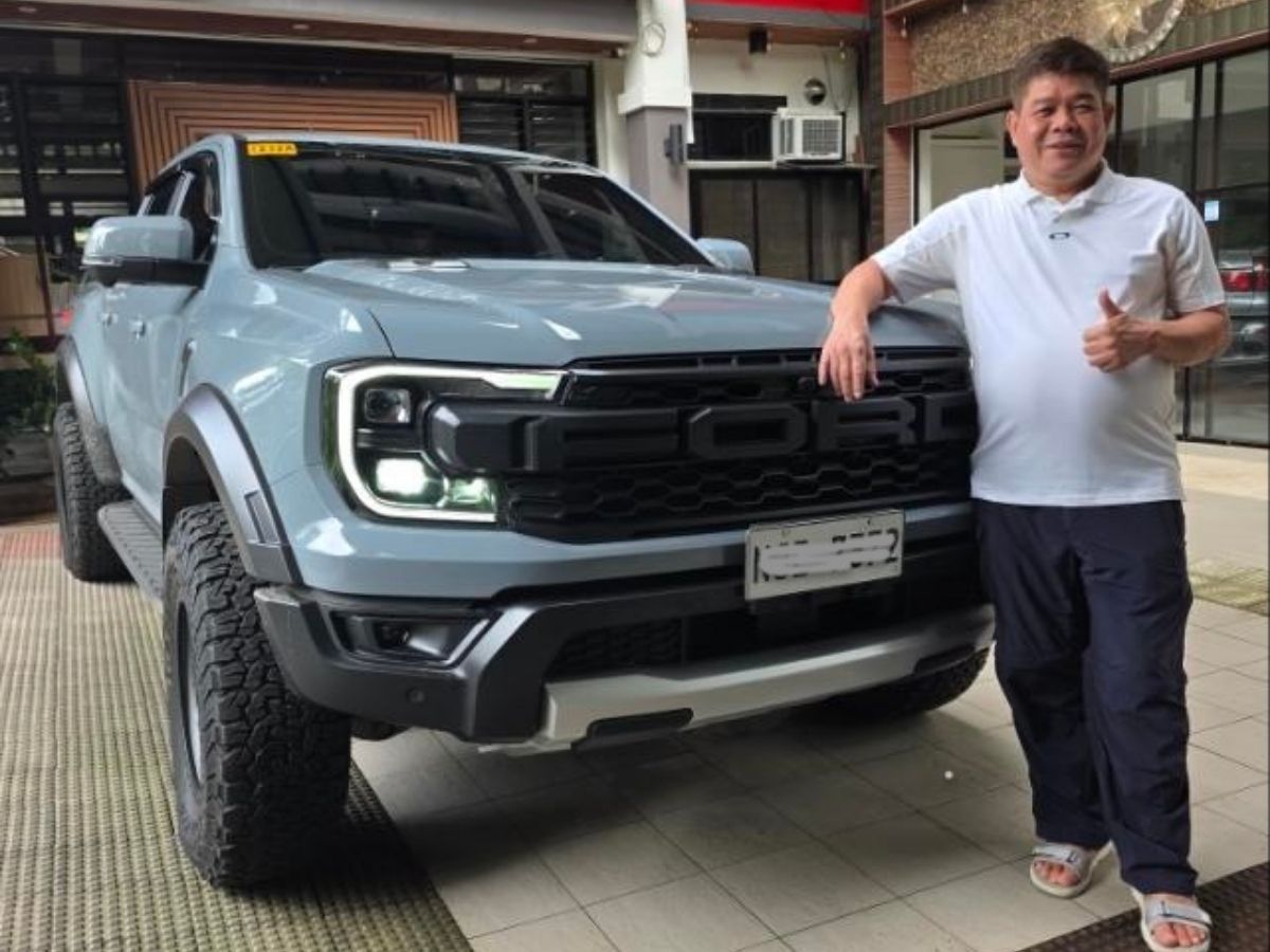Ford Ranger Raptor V6 owner Roger Aventurado