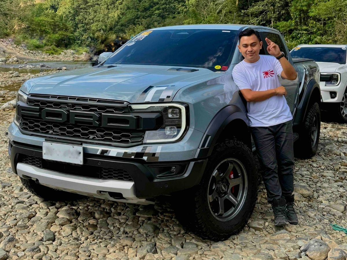 Ford Ranger Raptor V6 owner Zainal Limpao