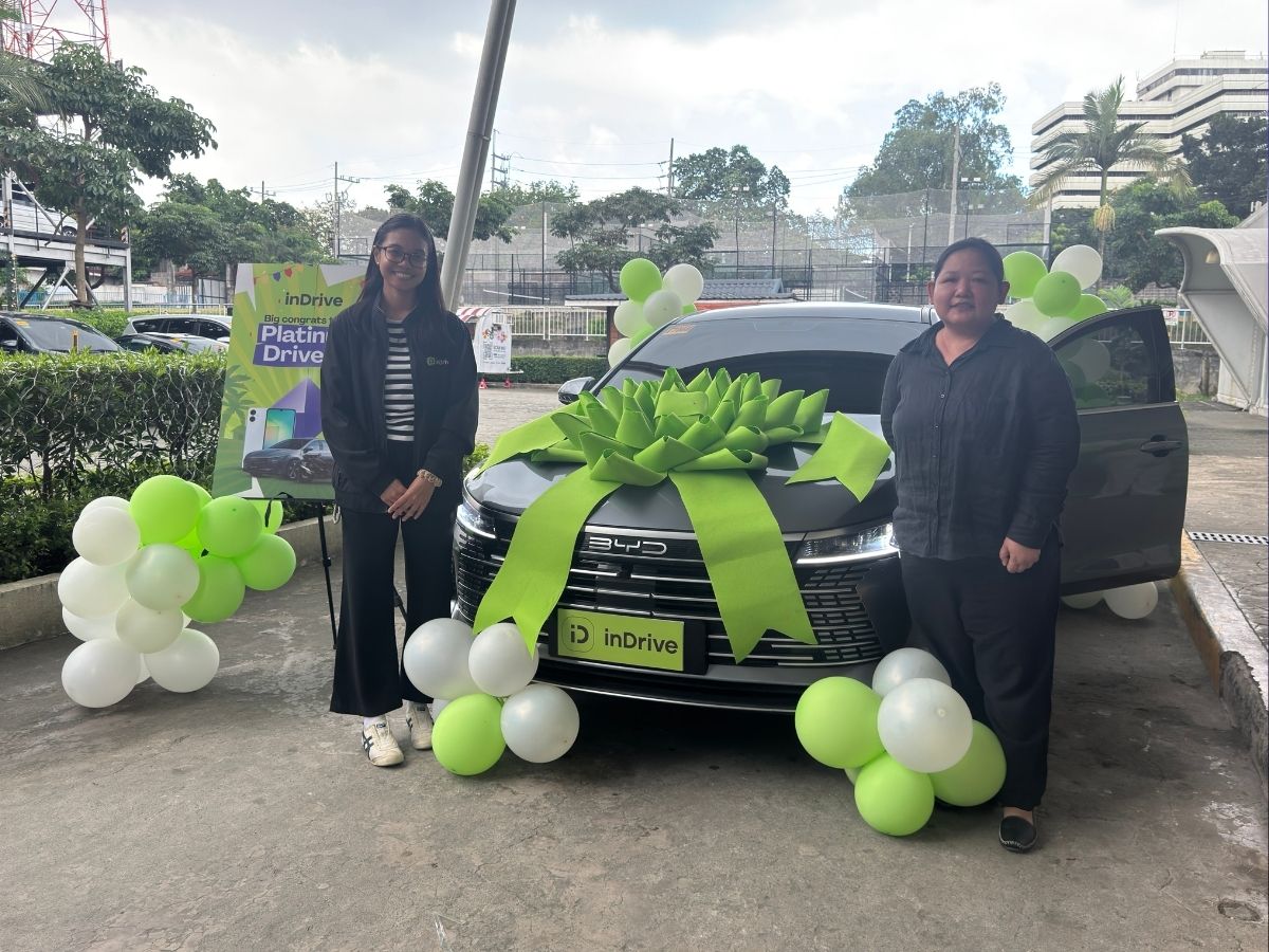 InDrive Philippines executives Sofia Guinto (left) and Vanessa Taqueban (right)