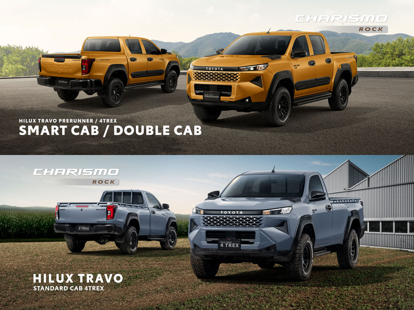 2026 Toyota HiluxToyota Hilux style upgrade Charismo Rock