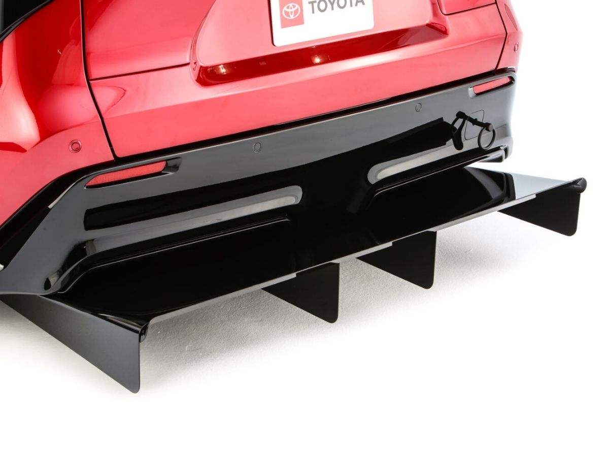 Toyota bZ Time Attack AWD Concept rear bumper diffuser