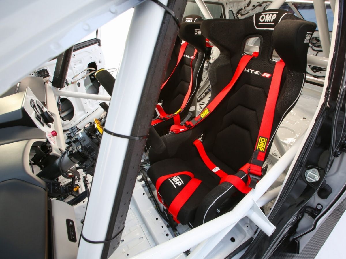 Toyota bZ Time Attack AWD Concept driver seat
