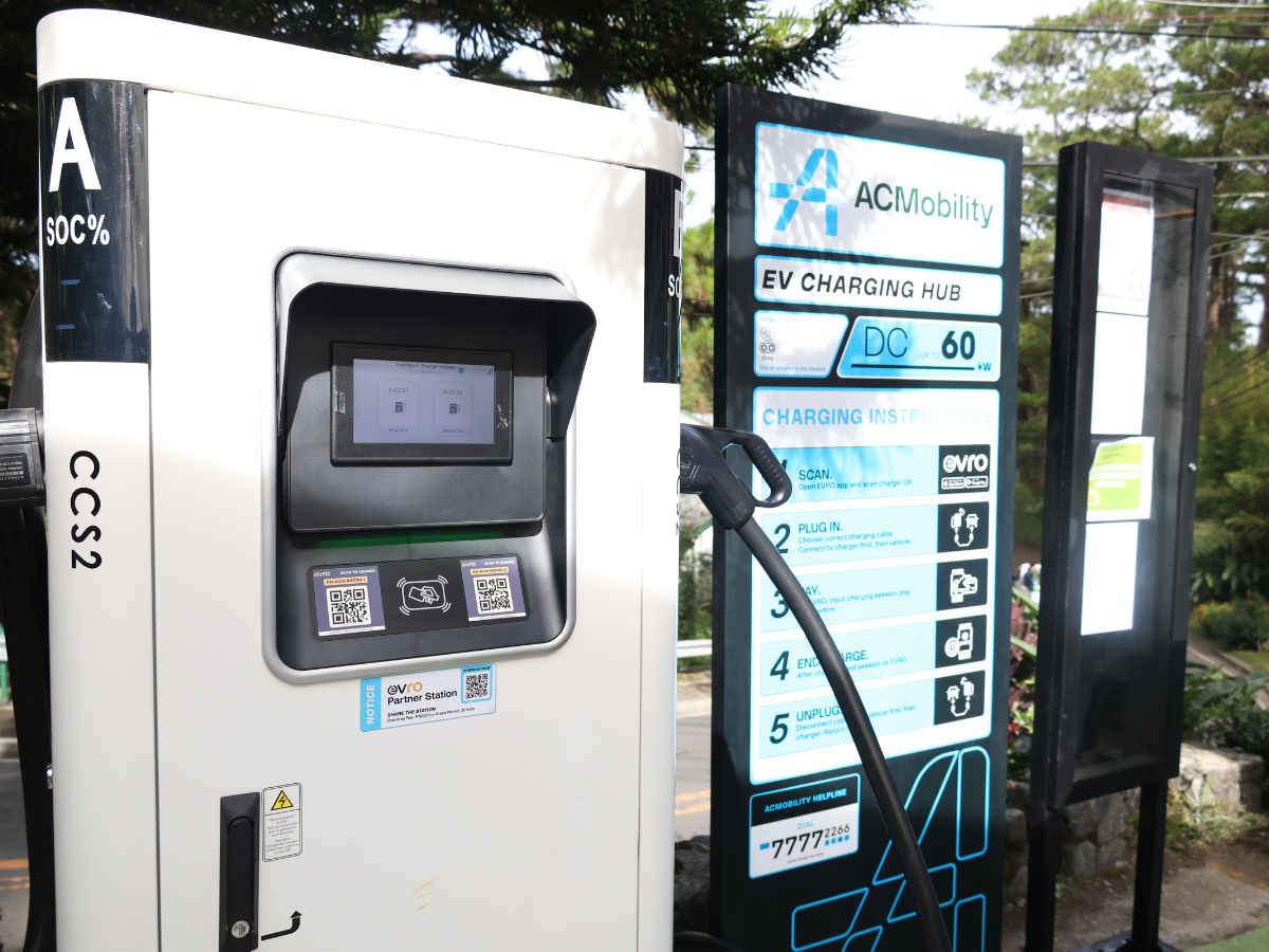 ACMobility Camp John Hay EV charging station