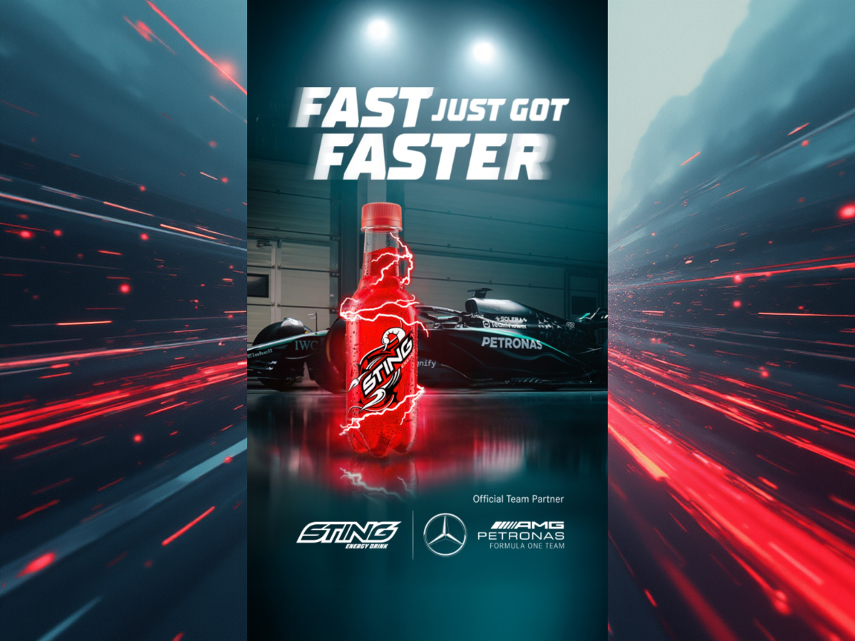 Sting Energy x Mercedes-AMG Petronas F1 Team